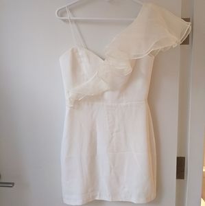 Amanda Uprichard Farryn Dress in Ivory